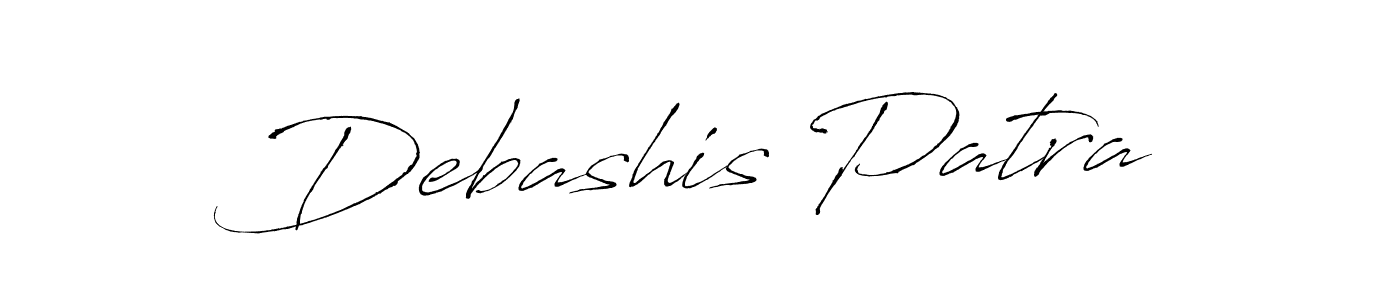 Make a beautiful signature design for name Debashis Patra. With this signature (Antro_Vectra) style, you can create a handwritten signature for free. Debashis Patra signature style 6 images and pictures png