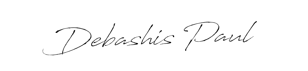 Also You can easily find your signature by using the search form. We will create Debashis Paul name handwritten signature images for you free of cost using Antro_Vectra sign style. Debashis Paul signature style 6 images and pictures png
