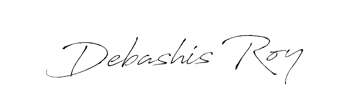 Debashis Roy stylish signature style. Best Handwritten Sign (Antro_Vectra) for my name. Handwritten Signature Collection Ideas for my name Debashis Roy. Debashis Roy signature style 6 images and pictures png
