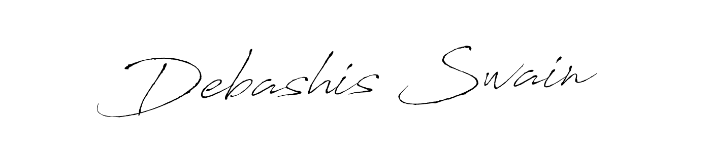 You should practise on your own different ways (Antro_Vectra) to write your name (Debashis Swain) in signature. don't let someone else do it for you. Debashis Swain signature style 6 images and pictures png