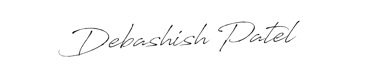 This is the best signature style for the Debashish Patel name. Also you like these signature font (Antro_Vectra). Mix name signature. Debashish Patel signature style 6 images and pictures png