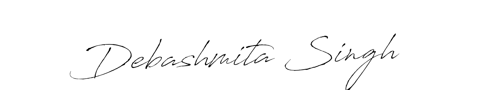 You should practise on your own different ways (Antro_Vectra) to write your name (Debashmita Singh) in signature. don't let someone else do it for you. Debashmita Singh signature style 6 images and pictures png