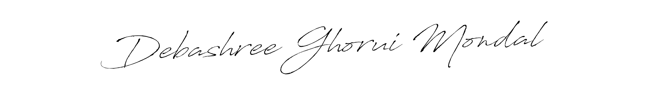 Also we have Debashree Ghorui Mondal name is the best signature style. Create professional handwritten signature collection using Antro_Vectra autograph style. Debashree Ghorui Mondal signature style 6 images and pictures png