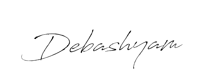 You should practise on your own different ways (Antro_Vectra) to write your name (Debashyam) in signature. don't let someone else do it for you. Debashyam signature style 6 images and pictures png
