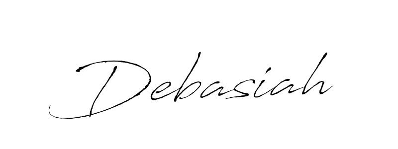 Similarly Antro_Vectra is the best handwritten signature design. Signature creator online .You can use it as an online autograph creator for name Debasiah. Debasiah signature style 6 images and pictures png