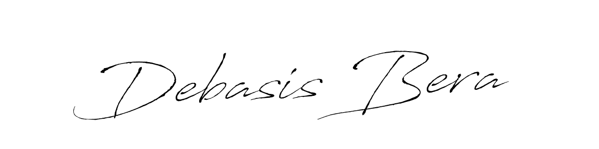 Design your own signature with our free online signature maker. With this signature software, you can create a handwritten (Antro_Vectra) signature for name Debasis Bera. Debasis Bera signature style 6 images and pictures png