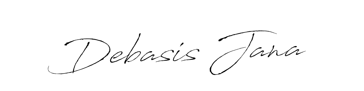 Make a beautiful signature design for name Debasis Jana. Use this online signature maker to create a handwritten signature for free. Debasis Jana signature style 6 images and pictures png