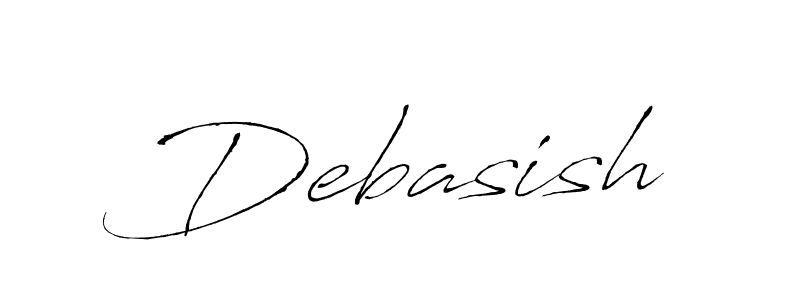 Create a beautiful signature design for name Debasish. With this signature (Antro_Vectra) fonts, you can make a handwritten signature for free. Debasish signature style 6 images and pictures png