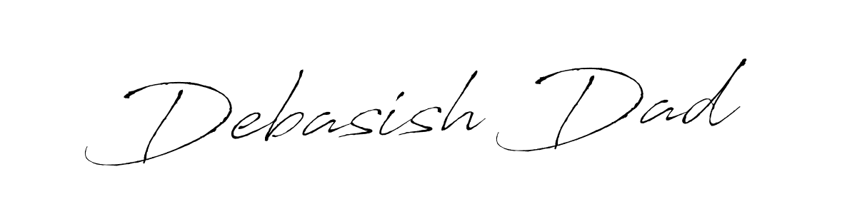 Create a beautiful signature design for name Debasish Dad. With this signature (Antro_Vectra) fonts, you can make a handwritten signature for free. Debasish Dad signature style 6 images and pictures png