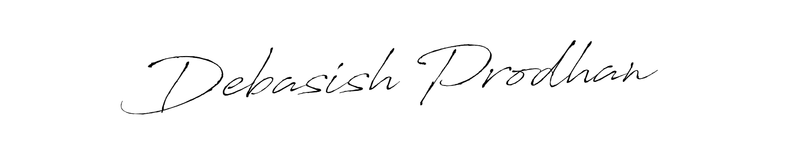 Antro_Vectra is a professional signature style that is perfect for those who want to add a touch of class to their signature. It is also a great choice for those who want to make their signature more unique. Get Debasish Prodhan name to fancy signature for free. Debasish Prodhan signature style 6 images and pictures png