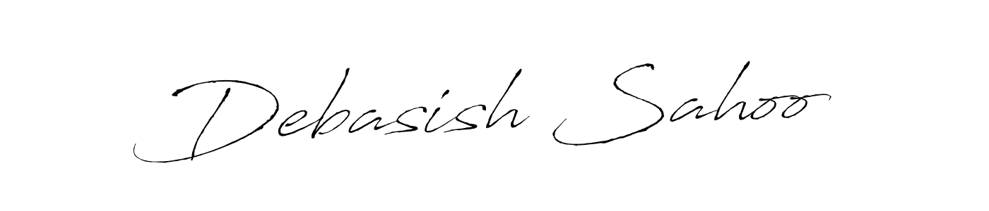 The best way (Antro_Vectra) to make a short signature is to pick only two or three words in your name. The name Debasish Sahoo include a total of six letters. For converting this name. Debasish Sahoo signature style 6 images and pictures png