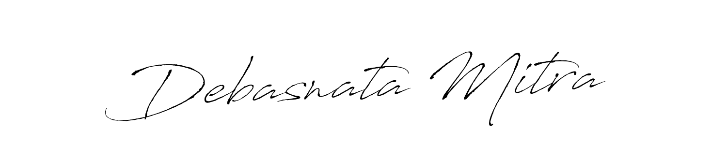 Create a beautiful signature design for name Debasnata Mitra. With this signature (Antro_Vectra) fonts, you can make a handwritten signature for free. Debasnata Mitra signature style 6 images and pictures png