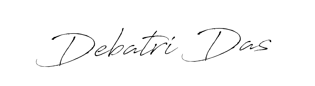 Once you've used our free online signature maker to create your best signature Antro_Vectra style, it's time to enjoy all of the benefits that Debatri Das name signing documents. Debatri Das signature style 6 images and pictures png