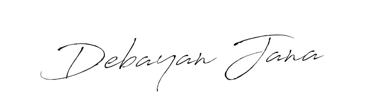 You can use this online signature creator to create a handwritten signature for the name Debayan Jana. This is the best online autograph maker. Debayan Jana signature style 6 images and pictures png
