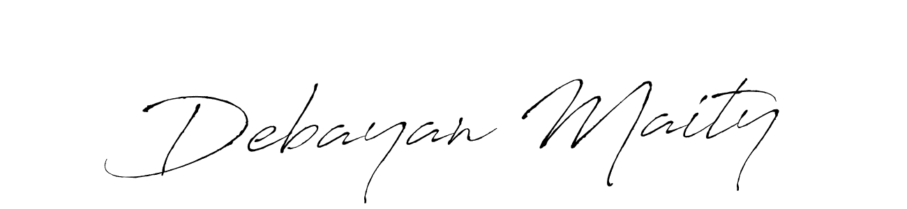 You should practise on your own different ways (Antro_Vectra) to write your name (Debayan Maity) in signature. don't let someone else do it for you. Debayan Maity signature style 6 images and pictures png