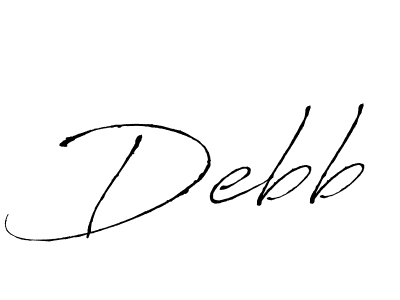 It looks lik you need a new signature style for name Debb. Design unique handwritten (Antro_Vectra) signature with our free signature maker in just a few clicks. Debb signature style 6 images and pictures png