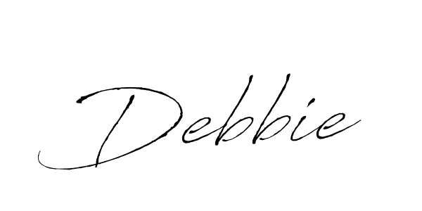 Also we have Debbie name is the best signature style. Create professional handwritten signature collection using Antro_Vectra autograph style. Debbie signature style 6 images and pictures png
