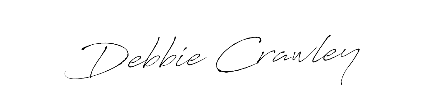 Also we have Debbie Crawley name is the best signature style. Create professional handwritten signature collection using Antro_Vectra autograph style. Debbie Crawley signature style 6 images and pictures png