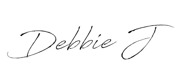 Also we have Debbie J name is the best signature style. Create professional handwritten signature collection using Antro_Vectra autograph style. Debbie J signature style 6 images and pictures png