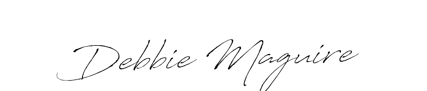 See photos of Debbie Maguire official signature by Spectra . Check more albums & portfolios. Read reviews & check more about Antro_Vectra font. Debbie Maguire signature style 6 images and pictures png