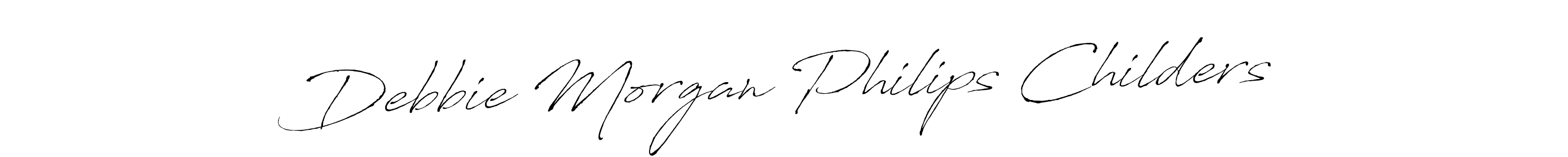 Use a signature maker to create a handwritten signature online. With this signature software, you can design (Antro_Vectra) your own signature for name Debbie Morgan Philips Childers. Debbie Morgan Philips Childers signature style 6 images and pictures png