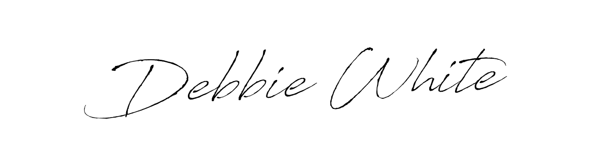 See photos of Debbie White official signature by Spectra . Check more albums & portfolios. Read reviews & check more about Antro_Vectra font. Debbie White signature style 6 images and pictures png