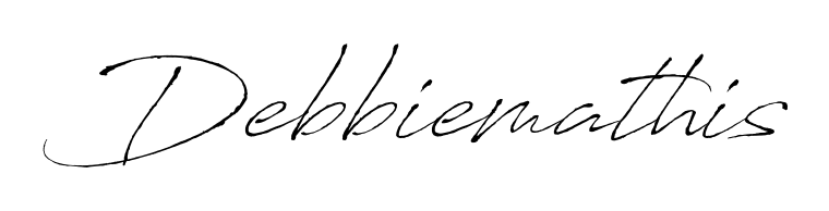 The Antro_Vectra font gives name Debbiemathis a signature that looks effortless yet distinguished. Download high-res PNG instantly. Debbiemathis signature style 6 images and pictures png