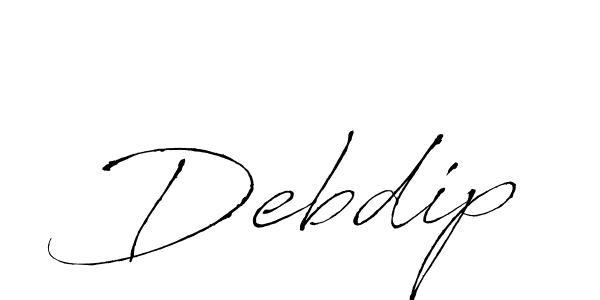 How to make Debdip name signature. Use Antro_Vectra style for creating short signs online. This is the latest handwritten sign. Debdip signature style 6 images and pictures png