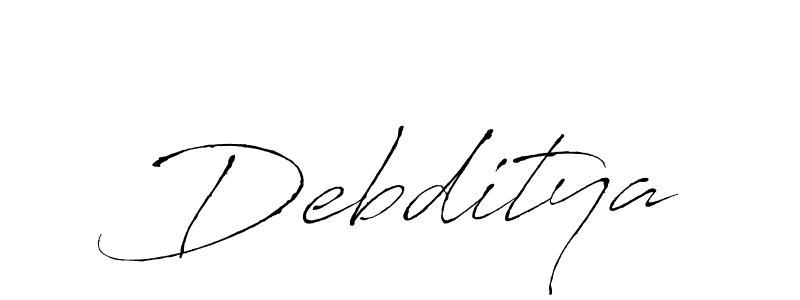 if you are searching for the best signature style for your name Debditya. so please give up your signature search. here we have designed multiple signature styles  using Antro_Vectra. Debditya signature style 6 images and pictures png