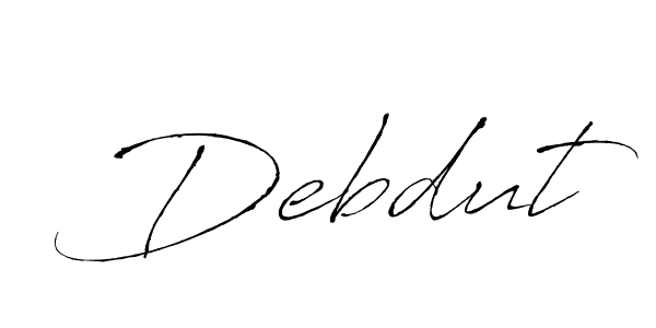 Similarly Antro_Vectra is the best handwritten signature design. Signature creator online .You can use it as an online autograph creator for name Debdut. Debdut signature style 6 images and pictures png