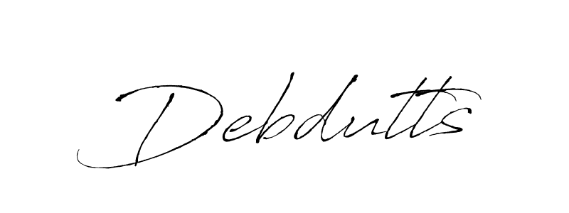 Also You can easily find your signature by using the search form. We will create Debdutts name handwritten signature images for you free of cost using Antro_Vectra sign style. Debdutts signature style 6 images and pictures png