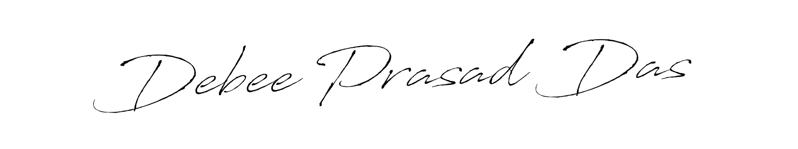 Debee Prasad Das stylish signature style. Best Handwritten Sign (Antro_Vectra) for my name. Handwritten Signature Collection Ideas for my name Debee Prasad Das. Debee Prasad Das signature style 6 images and pictures png