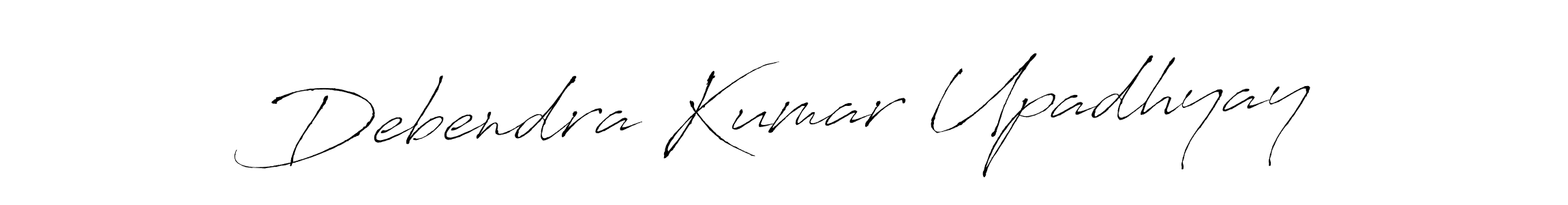 Also we have Debendra Kumar Upadhyay name is the best signature style. Create professional handwritten signature collection using Antro_Vectra autograph style. Debendra Kumar Upadhyay signature style 6 images and pictures png