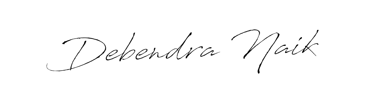 Debendra Naik stylish signature style. Best Handwritten Sign (Antro_Vectra) for my name. Handwritten Signature Collection Ideas for my name Debendra Naik. Debendra Naik signature style 6 images and pictures png