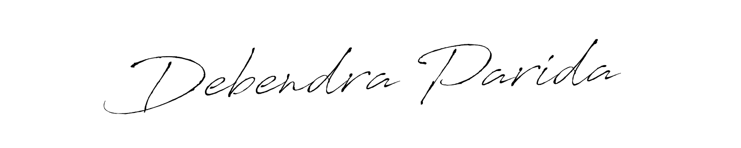 Also we have Debendra Parida name is the best signature style. Create professional handwritten signature collection using Antro_Vectra autograph style. Debendra Parida signature style 6 images and pictures png