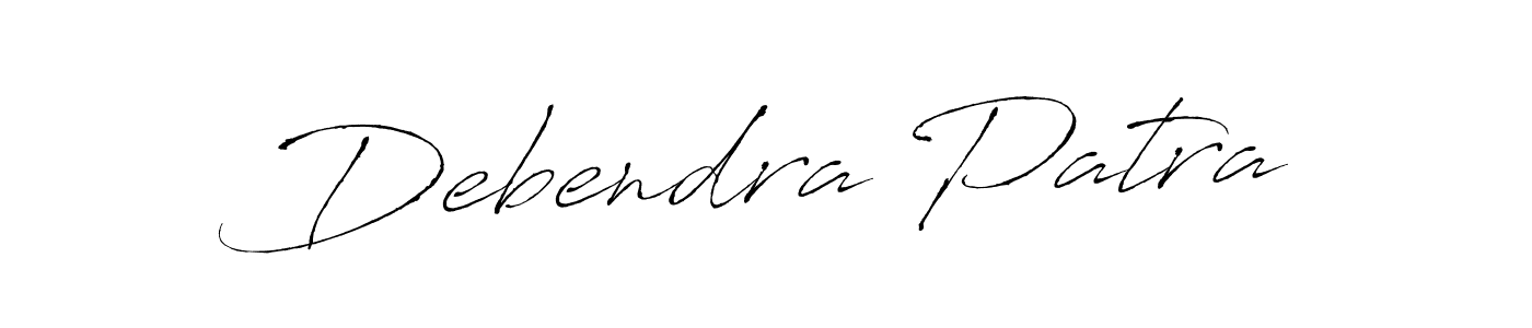 Antro_Vectra is a professional signature style that is perfect for those who want to add a touch of class to their signature. It is also a great choice for those who want to make their signature more unique. Get Debendra Patra name to fancy signature for free. Debendra Patra signature style 6 images and pictures png