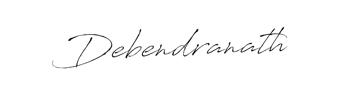 How to make Debendranath signature? Antro_Vectra is a professional autograph style. Create handwritten signature for Debendranath name. Debendranath signature style 6 images and pictures png