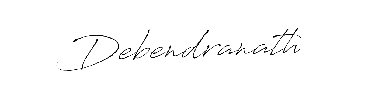 How to make Debendranath signature? Antro_Vectra is a professional autograph style. Create handwritten signature for Debendranath name. Debendranath signature style 6 images and pictures png