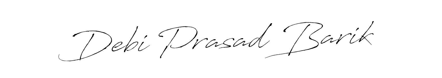 It looks lik you need a new signature style for name Debi Prasad Barik. Design unique handwritten (Antro_Vectra) signature with our free signature maker in just a few clicks. Debi Prasad Barik signature style 6 images and pictures png