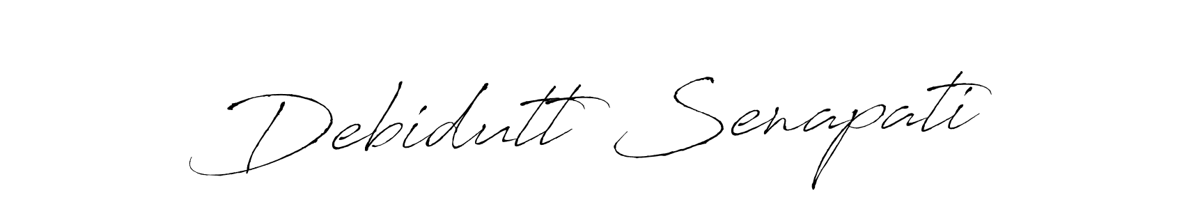 This is the best signature style for the Debidutt Senapati name. Also you like these signature font (Antro_Vectra). Mix name signature. Debidutt Senapati signature style 6 images and pictures png