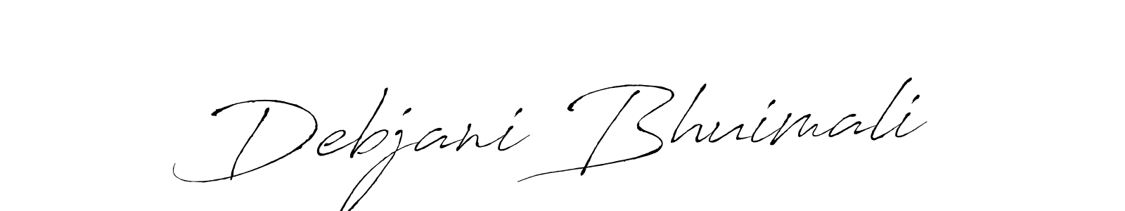 Use a signature maker to create a handwritten signature online. With this signature software, you can design (Antro_Vectra) your own signature for name Debjani Bhuimali. Debjani Bhuimali signature style 6 images and pictures png