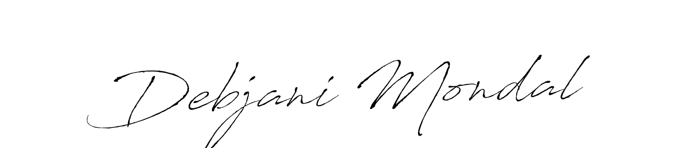 Also we have Debjani Mondal name is the best signature style. Create professional handwritten signature collection using Antro_Vectra autograph style. Debjani Mondal signature style 6 images and pictures png