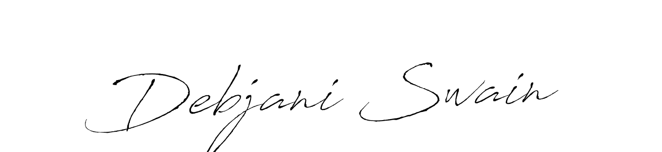 How to make Debjani Swain signature? Antro_Vectra is a professional autograph style. Create handwritten signature for Debjani Swain name. Debjani Swain signature style 6 images and pictures png