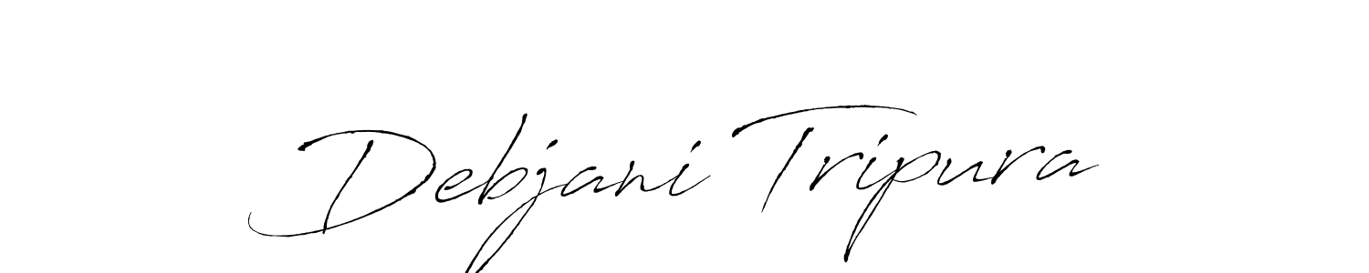 if you are searching for the best signature style for your name Debjani Tripura. so please give up your signature search. here we have designed multiple signature styles  using Antro_Vectra. Debjani Tripura signature style 6 images and pictures png