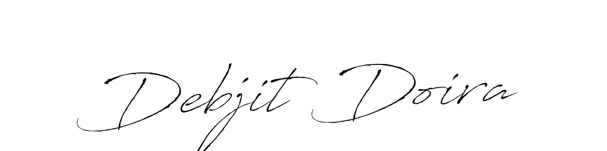 Make a short Debjit Doira signature style. Manage your documents anywhere anytime using Antro_Vectra. Create and add eSignatures, submit forms, share and send files easily. Debjit Doira signature style 6 images and pictures png