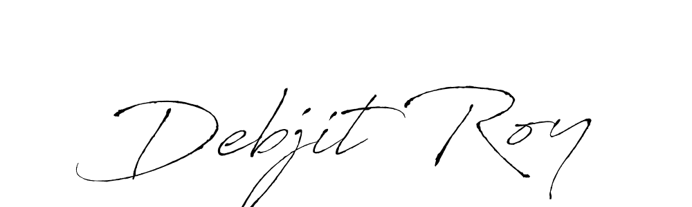 The best way (Antro_Vectra) to make a short signature is to pick only two or three words in your name. The name Debjit Roy include a total of six letters. For converting this name. Debjit Roy signature style 6 images and pictures png