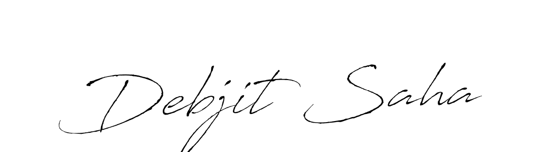 Also You can easily find your signature by using the search form. We will create Debjit Saha name handwritten signature images for you free of cost using Antro_Vectra sign style. Debjit Saha signature style 6 images and pictures png