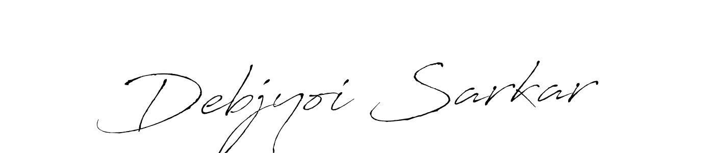 Also we have Debjyoi Sarkar name is the best signature style. Create professional handwritten signature collection using Antro_Vectra autograph style. Debjyoi Sarkar signature style 6 images and pictures png