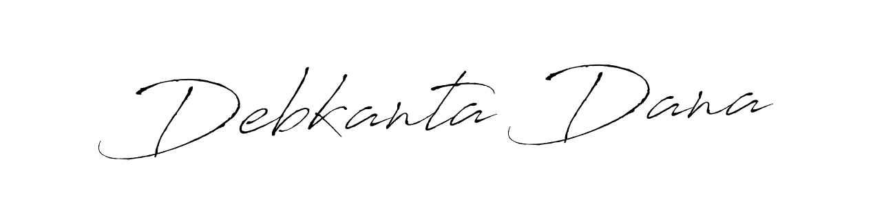 This is the best signature style for the Debkanta Dana name. Also you like these signature font (Antro_Vectra). Mix name signature. Debkanta Dana signature style 6 images and pictures png