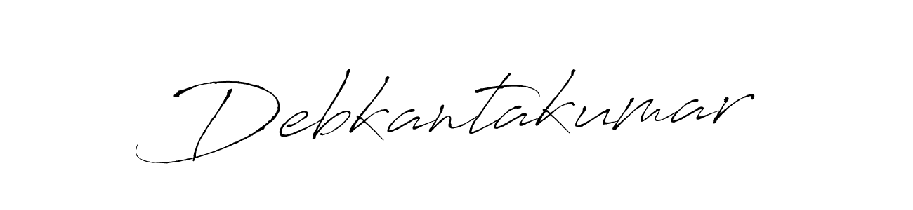 Also we have Debkantakumar name is the best signature style. Create professional handwritten signature collection using Antro_Vectra autograph style. Debkantakumar signature style 6 images and pictures png